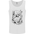 Wildlife Ecology a Frog and a Toadstool Mens Vest Tank Top White