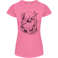 Wildlife Ecology a Frog and a Toadstool Womens Petite Cut T-Shirt Azalea