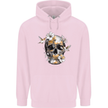 Wildlife Spring Skull Childrens Kids Hoodie Light Pink