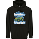Will Trade Brother For Tractor Farming Childrens Kids Hoodie Black