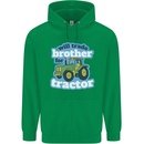 Will Trade Brother For Tractor Farming Childrens Kids Hoodie Irish Green