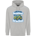 Will Trade Brother For Tractor Farming Childrens Kids Hoodie Sports Grey