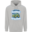Will Trade Brother For Tractor Farming Childrens Kids Hoodie Sports Grey