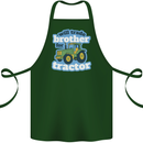 Will Trade Brother For Tractor Farming Cotton Apron 100% Organic Forest Green