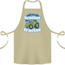 Will Trade Brother For Tractor Farming Cotton Apron 100% Organic Khaki