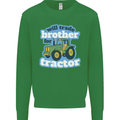 Will Trade Brother For Tractor Farming Kids Sweatshirt Jumper Irish Green
