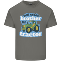 Will Trade Brother For Tractor Farming Mens Cotton T-Shirt Tee Top Charcoal