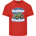 Will Trade Brother For Tractor Farming Mens Cotton T-Shirt Tee Top Red