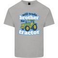 Will Trade Brother For Tractor Farming Mens Cotton T-Shirt Tee Top Sports Grey