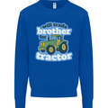 Will Trade Brother For Tractor Farming Mens Sweatshirt Jumper Royal Blue