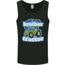 Will Trade Brother For Tractor Farming Mens Vest Tank Top Black