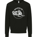Winter Sports A Snowmobile Kids Sweatshirt Jumper Black