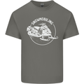 Winter Sports A Snowmobile Kids T-Shirt Childrens Charcoal