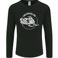 Winter Sports A Snowmobile Mens Long Sleeve T-Shirt Black