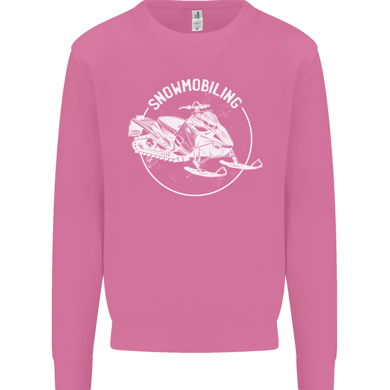 Winter Sports A Snowmobile Mens Sweatshirt Jumper Azalea
