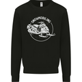Winter Sports A Snowmobile Mens Sweatshirt Jumper Black