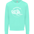 Winter Sports A Snowmobile Mens Sweatshirt Jumper Peppermint