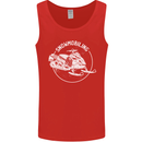 Winter Sports A Snowmobile Mens Vest Tank Top Red