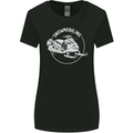 Winter Sports A Snowmobile Womens Wider Cut T-Shirt Black