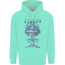 Wisdom Goblet Obscure Makabra Childrens Kids Hoodie Peppermint