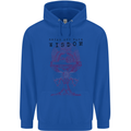 Wisdom Goblet Obscure Makabra Childrens Kids Hoodie Royal Blue