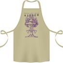 Wisdom Goblet Obscure Makabra Cotton Apron 100% Organic Khaki