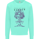Wisdom Goblet Obscure Makabra Kids Sweatshirt Jumper Peppermint