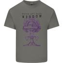 Wisdom Goblet Obscure Makabra Kids T-Shirt Childrens Charcoal