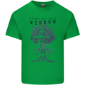 Wisdom Goblet Obscure Makabra Kids T-Shirt Childrens Irish Green