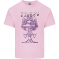 Wisdom Goblet Obscure Makabra Kids T-Shirt Childrens Light Pink