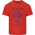 Wisdom Goblet Obscure Makabra Kids T-Shirt Childrens Red