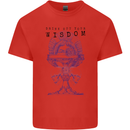 Wisdom Goblet Obscure Makabra Kids T-Shirt Childrens Red