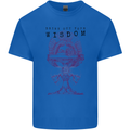 Wisdom Goblet Obscure Makabra Kids T-Shirt Childrens Royal Blue