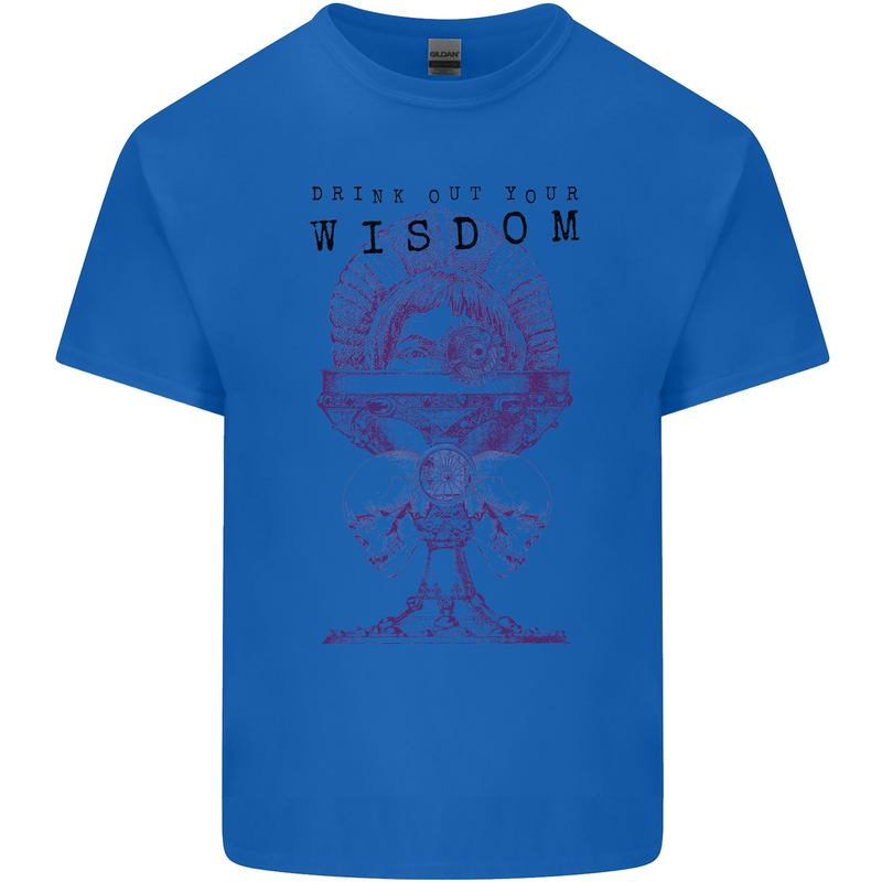Wisdom Goblet Obscure Makabra Kids T-Shirt Childrens Royal Blue