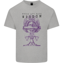 Wisdom Goblet Obscure Makabra Kids T-Shirt Childrens Sports Grey