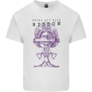 Wisdom Goblet Obscure Makabra Kids T-Shirt Childrens White