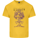 Wisdom Goblet Obscure Makabra Kids T-Shirt Childrens Yellow