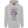Wisdom Goblet Obscure Makabra Mens 80% Cotton Hoodie Sports Grey