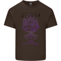 Wisdom Goblet Obscure Makabra Mens Cotton T-Shirt Tee Top Dark Chocolate