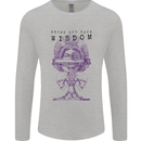 Wisdom Goblet Obscure Makabra Mens Long Sleeve T-Shirt Sports Grey