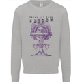 Wisdom Goblet Obscure Makabra Mens Sweatshirt Jumper Sports Grey
