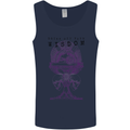 Wisdom Goblet Obscure Makabra Mens Vest Tank Top Navy Blue