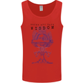 Wisdom Goblet Obscure Makabra Mens Vest Tank Top Red