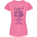 Wisdom Goblet Obscure Makabra Womens Petite Cut T-Shirt Azalea