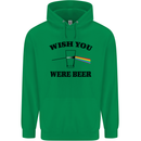 Wish You Were Beer St Patricks Day Alcohol Mens 80% Cotton Hoodie Irish Green