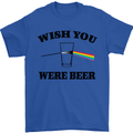 Wish You Were Beer St Patricks Day Alcohol Mens T-Shirt Cotton Gildan Royal Blue