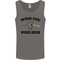 Wish You Were Beer St Patricks Day Alcohol Mens Vest Tank Top Charcoal