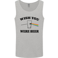 Wish You Were Beer St Patricks Day Alcohol Mens Vest Tank Top Sports Grey