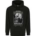 With Great Beard Comes Great Responsibility Childrens Kids Hoodie Black