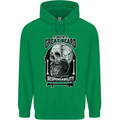 With Great Beard Comes Great Responsibility Childrens Kids Hoodie Irish Green
